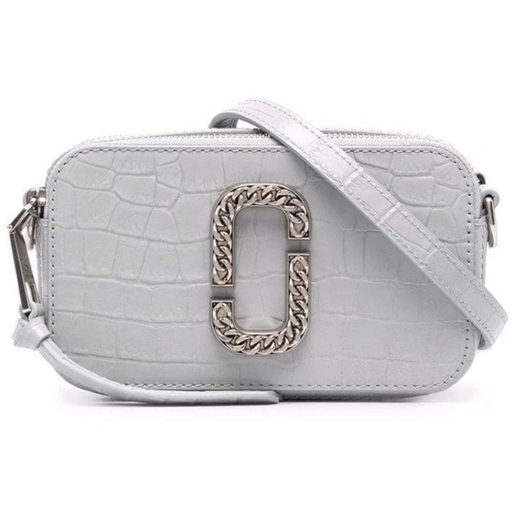 Marc Jacobs Handbags - MARC JACOBS Snapshot Croc Leather Crossbody Bag